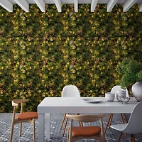 GreenSmart Dekor 40" Bali with LED lights Faux Green Plant Wall