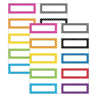 Teacher Created Resources® Polka Dots Magnetic Labels, 2 Packs of 30
