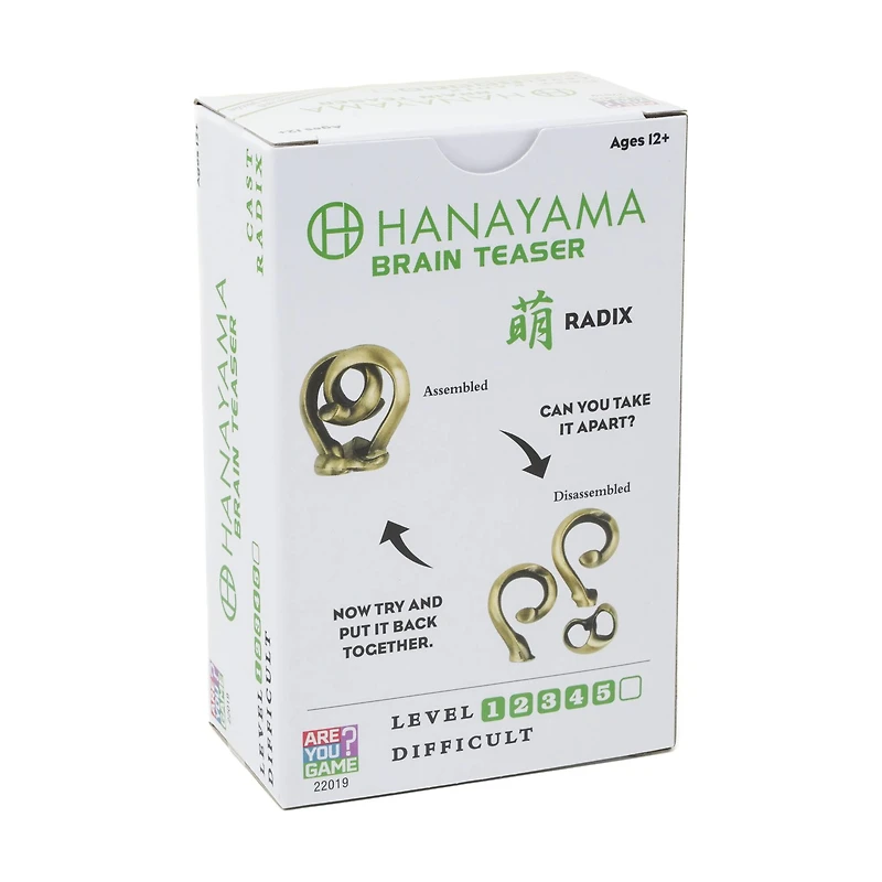 Hanayama Level 5 Cast Puzzle - Radix