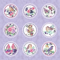 Little Birdie Birds & Berries Cardstock Pack, 12" x 12"