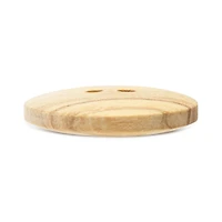 Dritz® 20mm Beige-Camel Sustainable Wood Round Button, 9ct.