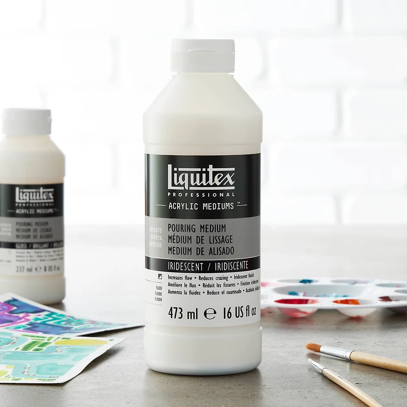 Liquitex® 16oz. Iridescent Pouring Medium