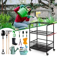 NEX™ Garden Tool Rolling Storage Organizer