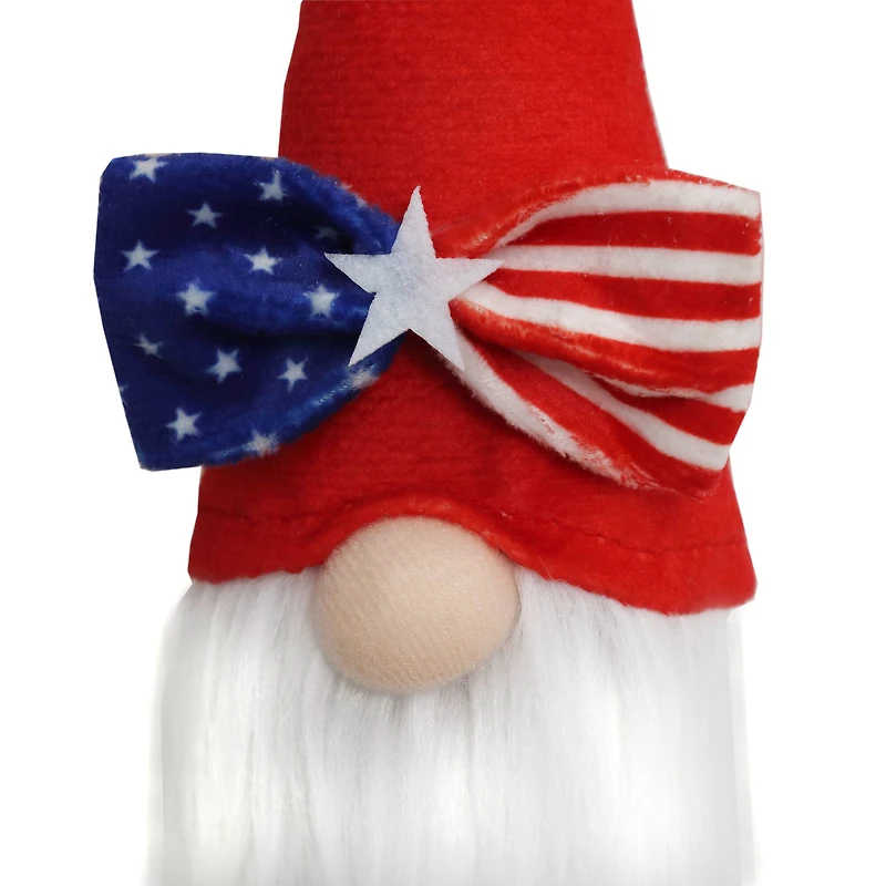 6ft. Patriotic Flags & Red Gnomes Garland