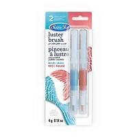 Satin Ice® Blue & Red Luster Brush Set