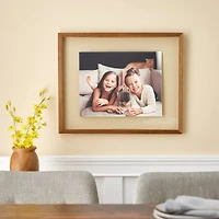 16" x 20"  Walnut Float Frame by Studio Décor®