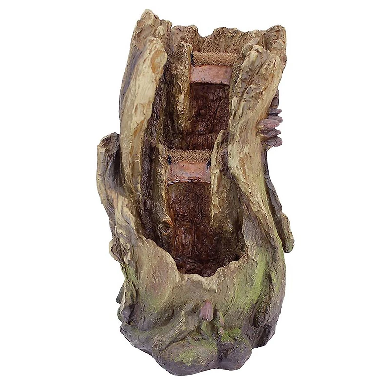 Design Toscano Columbia Falls Illuminated Garden Fountain