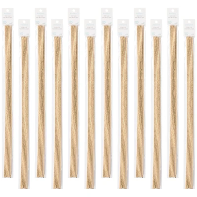 12 Pack: Paper Wrapped Stem Wire by Ashland®