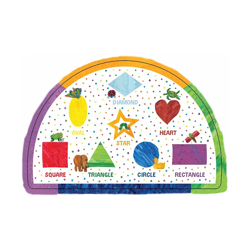 The Very Hungry Caterpillar 26 Piece 2-Sided Floor Puzzle