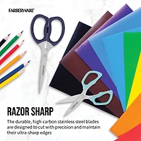 Farberware Ink Blue & Aqua 2-Piece Shears Set
