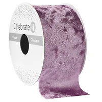 2" x 3yd. Wrinkled Velvet Ribbon by Celebrate It™ Classic