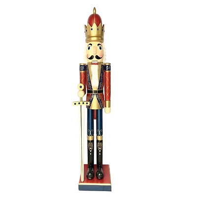Santa's Workshop 5ft. Coronation King Nutcracker