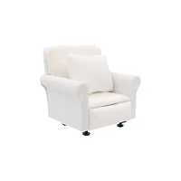 Mini White Chair with Pillow by Make Market®