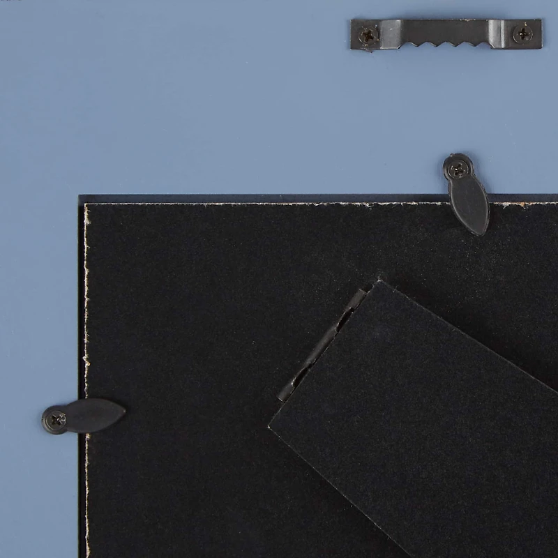 DII® Antique Stonewash Blue Distressed 4" x 6" Farmhouse Picture Frame