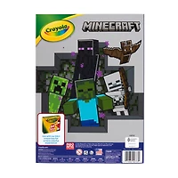 Crayola® Minecraft Coloring Book & Sticker Sheet