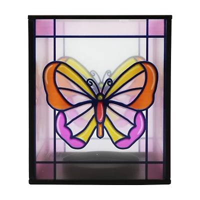 6" Butterfly Glass Lantern by Ashland®