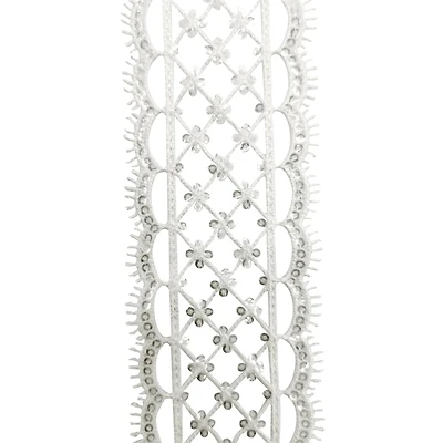 1.75'' x 2yd. Lace Sequined Ribbon by Celebrate It®