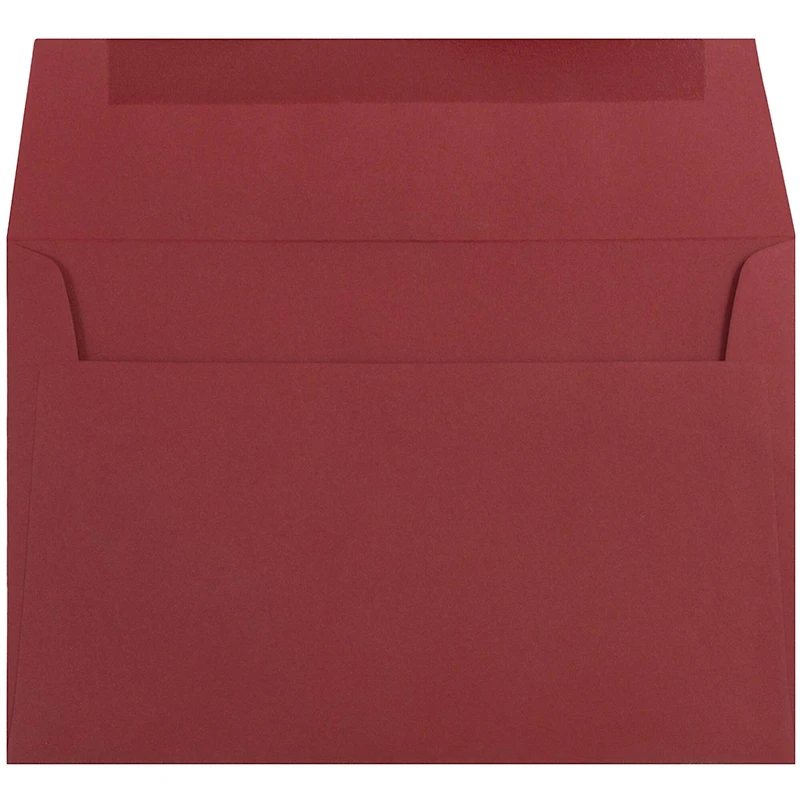JAM Paper 6" x 9" Dark Red Premium Invitation Envelopes