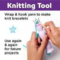 Creativity for Kids Quick Knit Charm Bracelets Kit