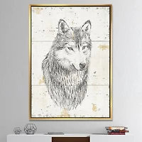 Designart - Wolf Wild and Beautiful III