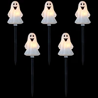 5ct. Ghost Shaped Halloween Pathway Markers
