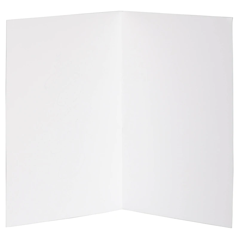 JAM Paper Thank You Card Set with Silver Script