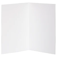 JAM Paper Thank You Card Set with Silver Script