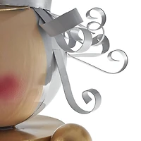 58" Gold & Silver Standing Nutcracker Sculpture