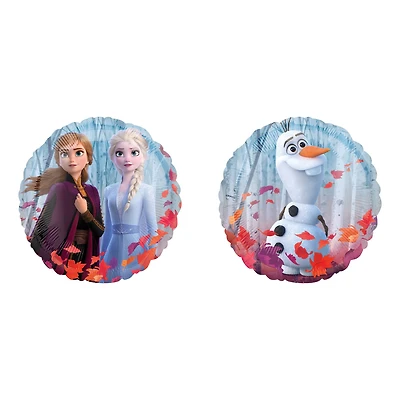 18" Frozen 2 Ana & Elsa Double-Sided Foil Balloon