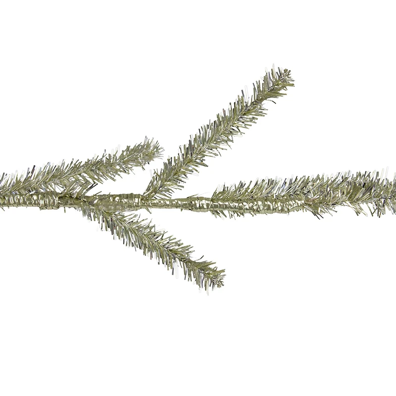 3ft. Unlit Champagne Tinsel Artificial Christmas Twig Tree