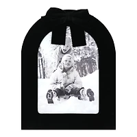 5" x 7" Velvet Arch with Bow Frame by Studio Décor