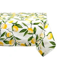 DII® 52" Lemon Bliss Print Tablecloth