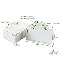 Kate Aspen® Botanical Garden Tent Place Card, 100ct.