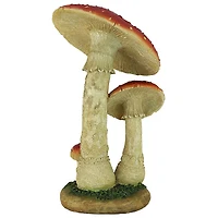 Design Toscano 13" Mystic Forest Red Mushroom Statue