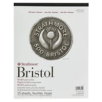 Strathmore® 500 Series Bristol Plate Paper Pad