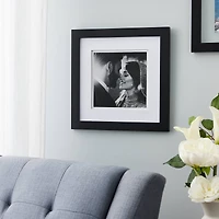 8 Pack: Black  8" x 8' Square Gallery Wall Frame with Double Mat by Studio Décor®