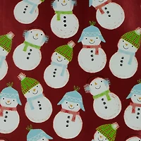 JAM Paper Red Foil Merry Christmas, Green Greetings & Green Red Stripe Gift Wrap Set