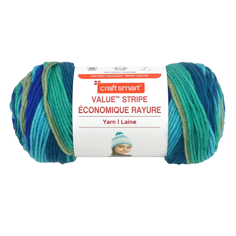 Value™ Stripe Yarn by Craft Smart®