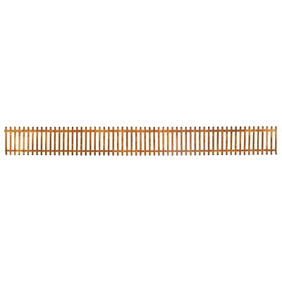Mini Rusty Fence Decoration by Ashland®