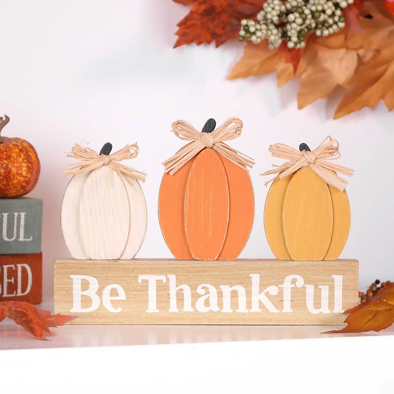 9.5" Be Thankful Tabletop Décor by Ashland®