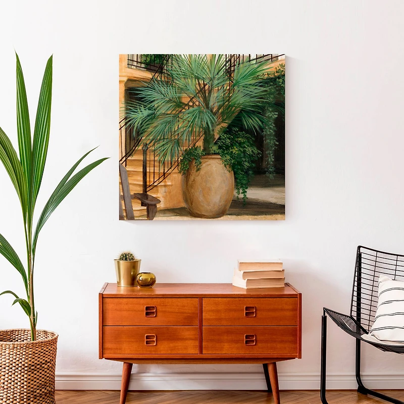 Potted Plant 24" x 24" Canvas Wall Art