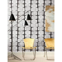 RoomMates Black Mid-Century Beads Peel & Stick Wallpaper