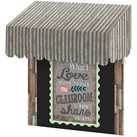 Teacher Created Resources Corrugated Metal Awning, Pack of 3