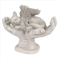 Design Toscano 15.5" In God's Hands Cat Memorial Statue