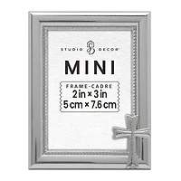 Mini Silver Cross Frame by Studio Décor®