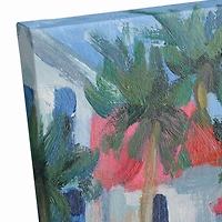 Beach Town 20" x 16" Canvas Wall Art