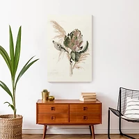 Protea Bloom Canvas Wall Art