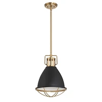 Hello Honey® Kent Industrial Oversized Caged Metal Ceiling Light