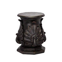  Design Toscano® 19" Green Bronze Classic Peacock Statuary Pedestal