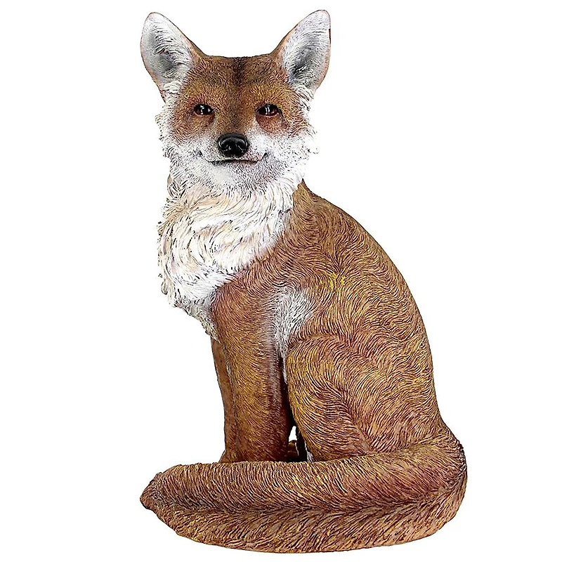 Design Toscano 15" Fabian the Flamboyant Fox Garden Statue